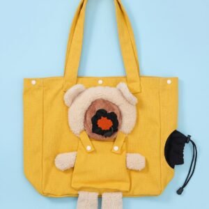 Bolso Transportador para Mascotas con Diseño de Osito