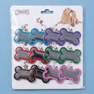 Placas de Identificación Hueso con Borde de Color