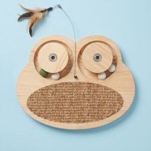 Rascador de Madera para Gatos
